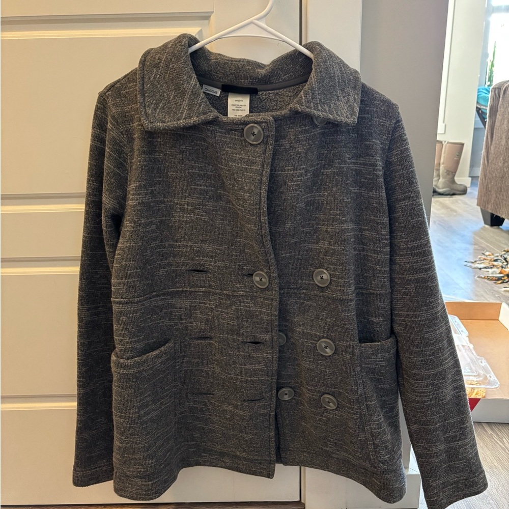 Patagonia Charcoal Women's Pea Coat